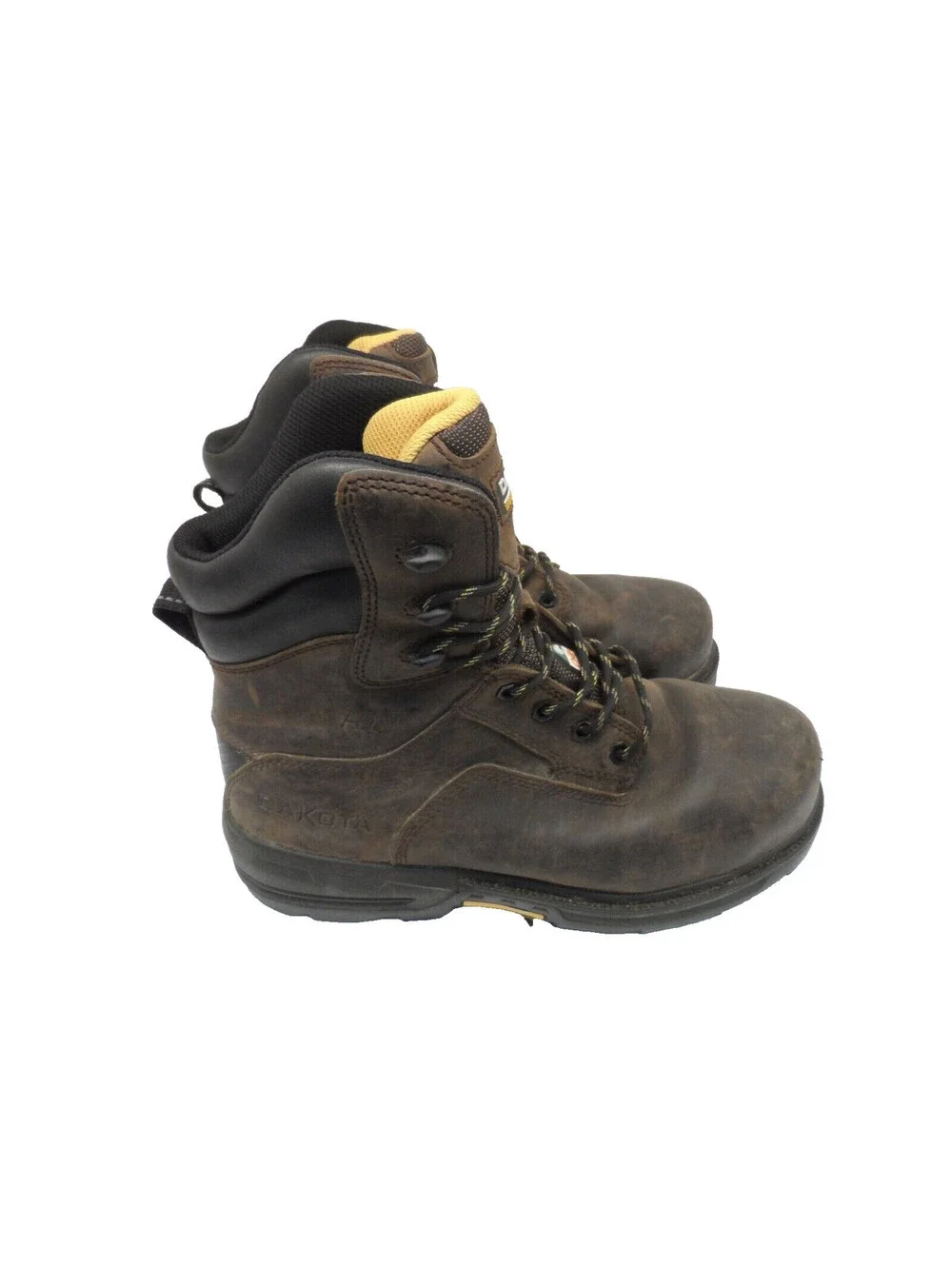 Dakota Men's 8800 8 Inch Composite Toe Composite Plate Work Boot Brown 10.5M
